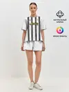 Женская пижама с шортами / Форма Ювентуса 2020 2021 дом