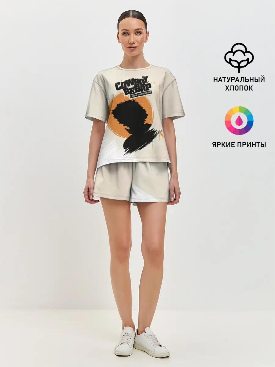 Женская пижама с шортами / Cowboy Bebop, Спайк Шпигель