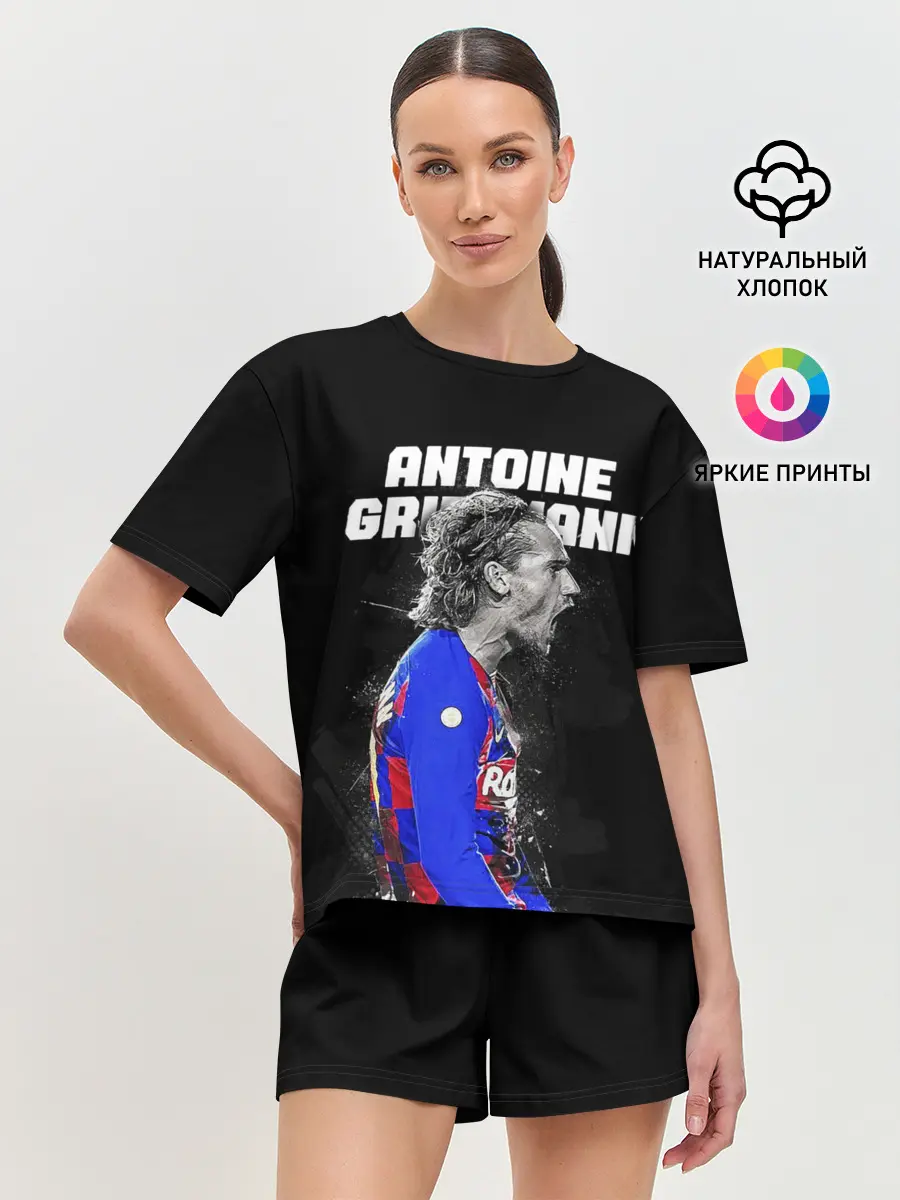 Женская пижама с шортами / ANTOINE GRIEZMANN / ГРИЗМАНН