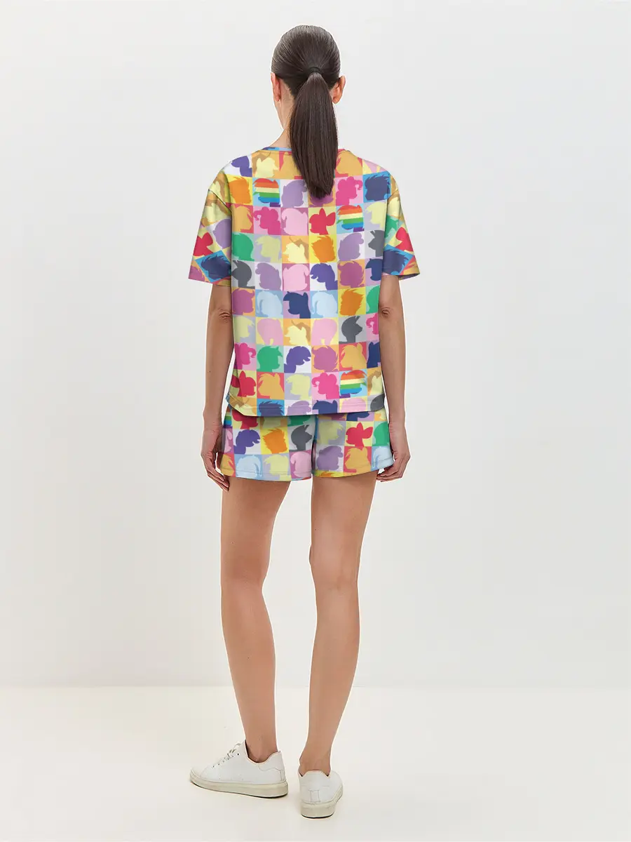 Женская пижама с шортами / Команда пони