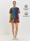 Женская пижама с шортами / Узор