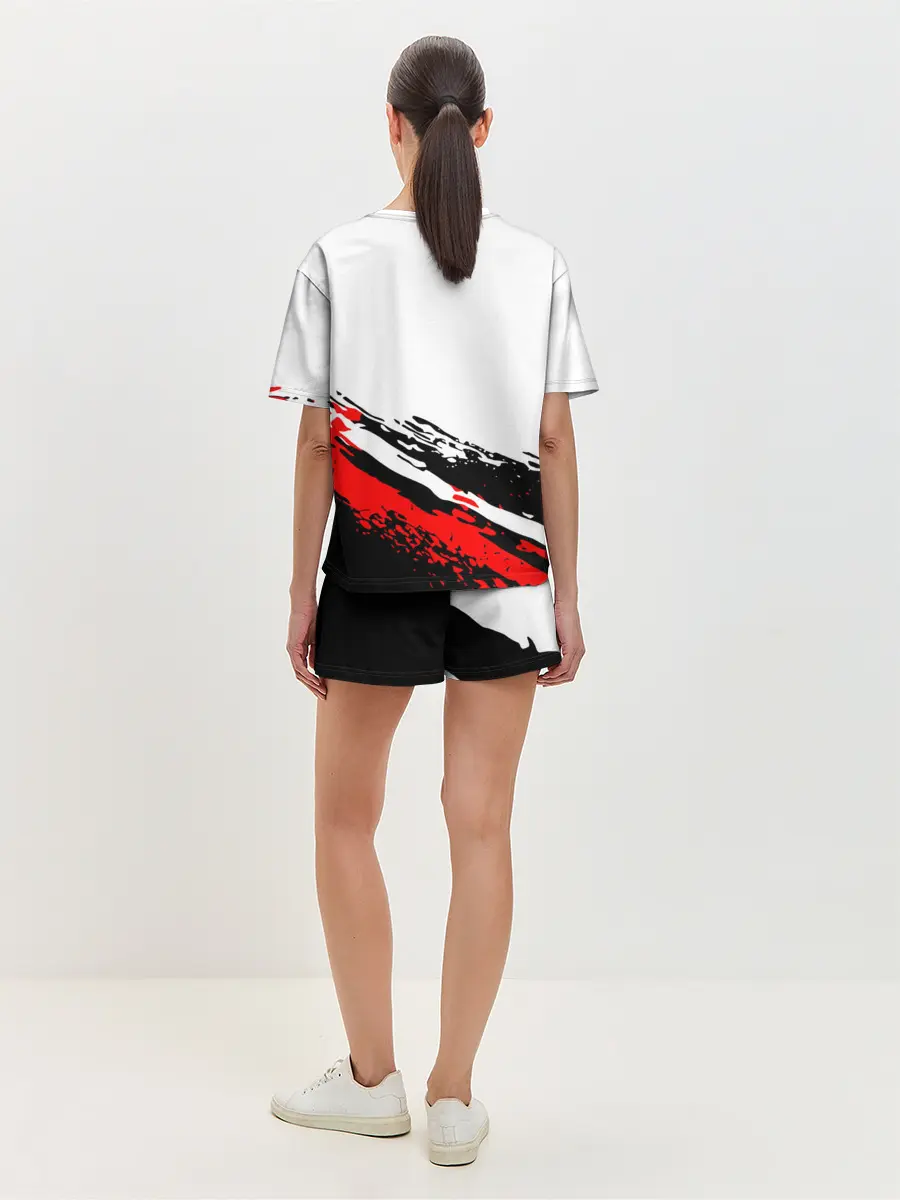 Женская пижама с шортами / Незуко Камадо | Клинок, рассекающий демонов