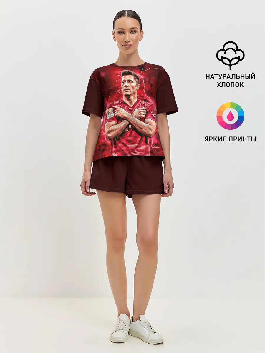 Женская пижама с шортами / Левандовски | Lewandowski | 9