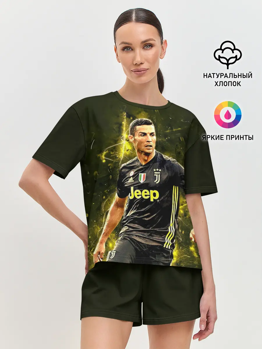 Женская пижама с шортами / Cristiano Ronaldo