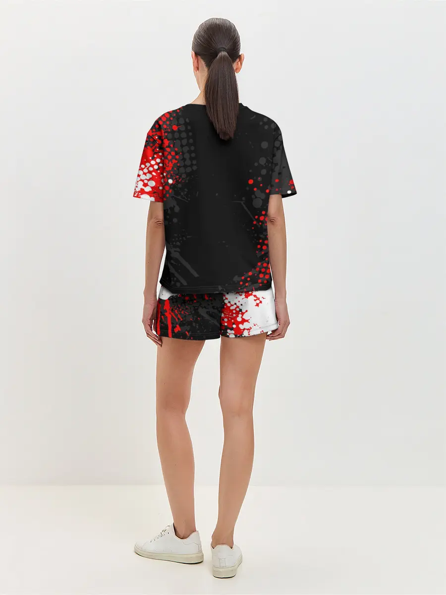 Женская пижама с шортами / ЗЛАТАН ИБРАГИМОВИЧ / ZLATAN