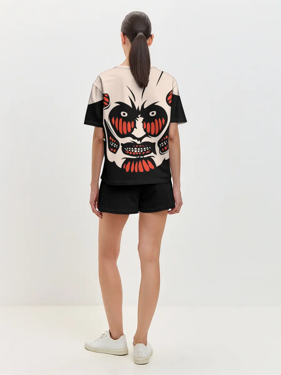 Женская пижама с шортами / КОЛОССАЛЬНЫЙ ТИТАН