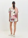 Женская пижама с шортами / Девушка