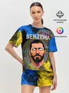 Женская пижама с шортами / KARIM BENZEMA / КАРИМ БЕНЗЕМА