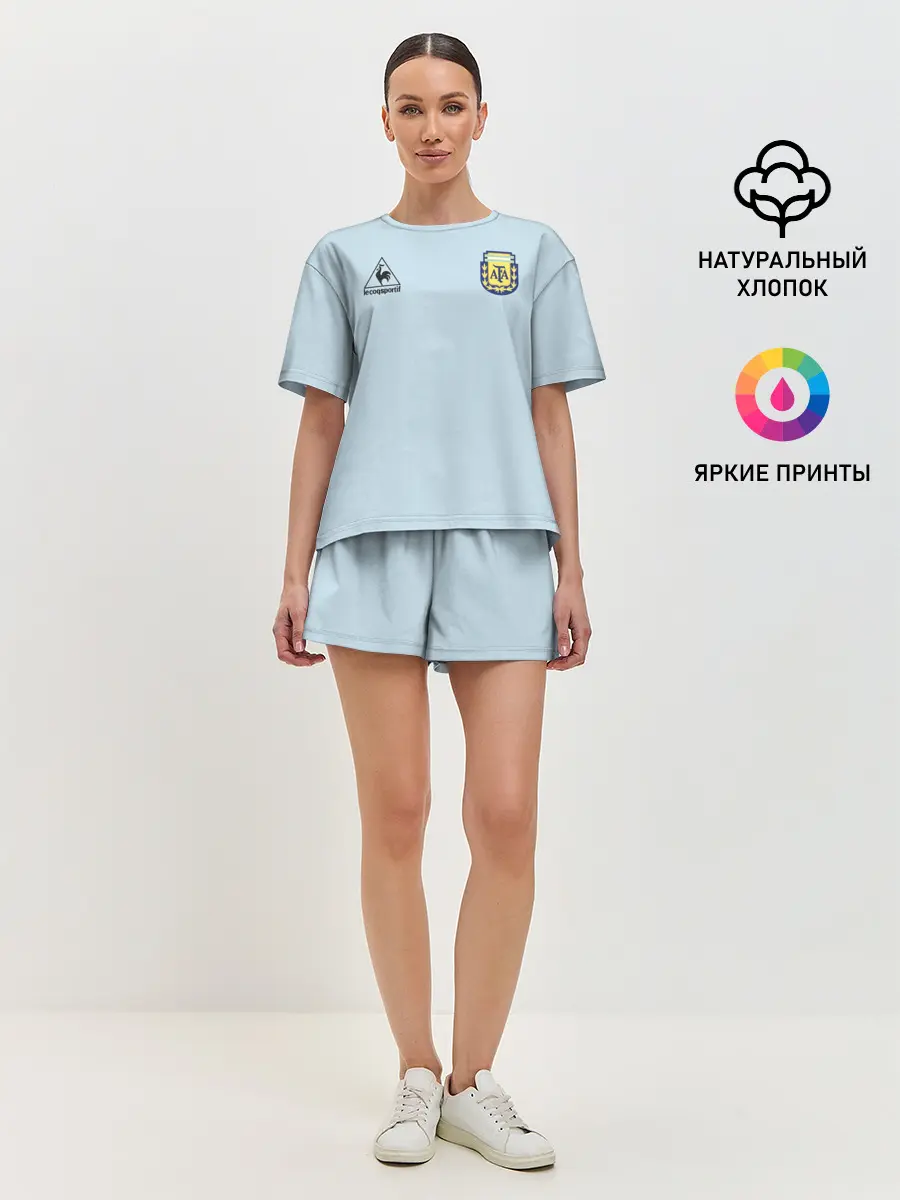 Женская пижама с шортами / Диего Марадона