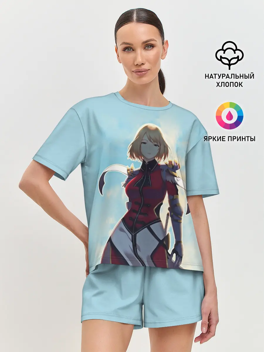 Женская пижама с шортами / Cha Hae-In