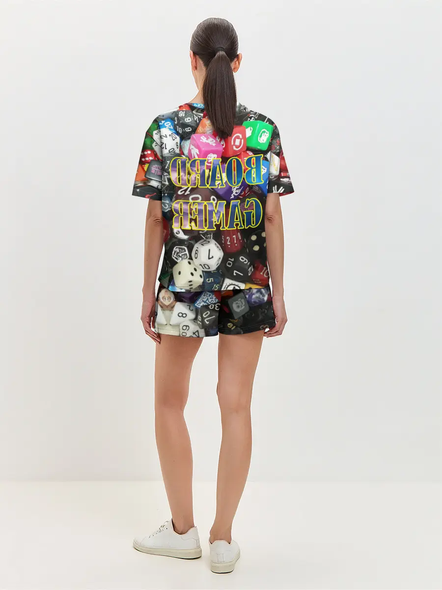 Женская пижама с шортами / Board Gamer | Настольщик