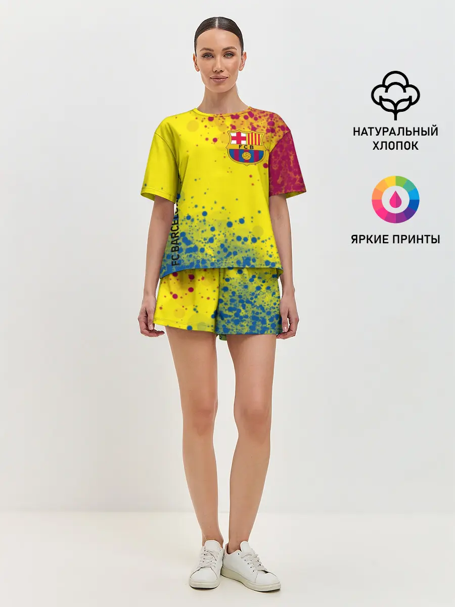 Женская пижама с шортами / Barcelona
