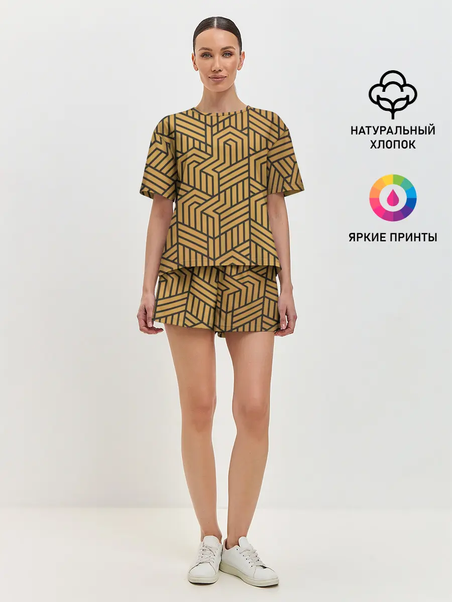 Женская пижама с шортами / ВЕЛИКИЙ ГЕТСБИ LUXERY VINTAGE