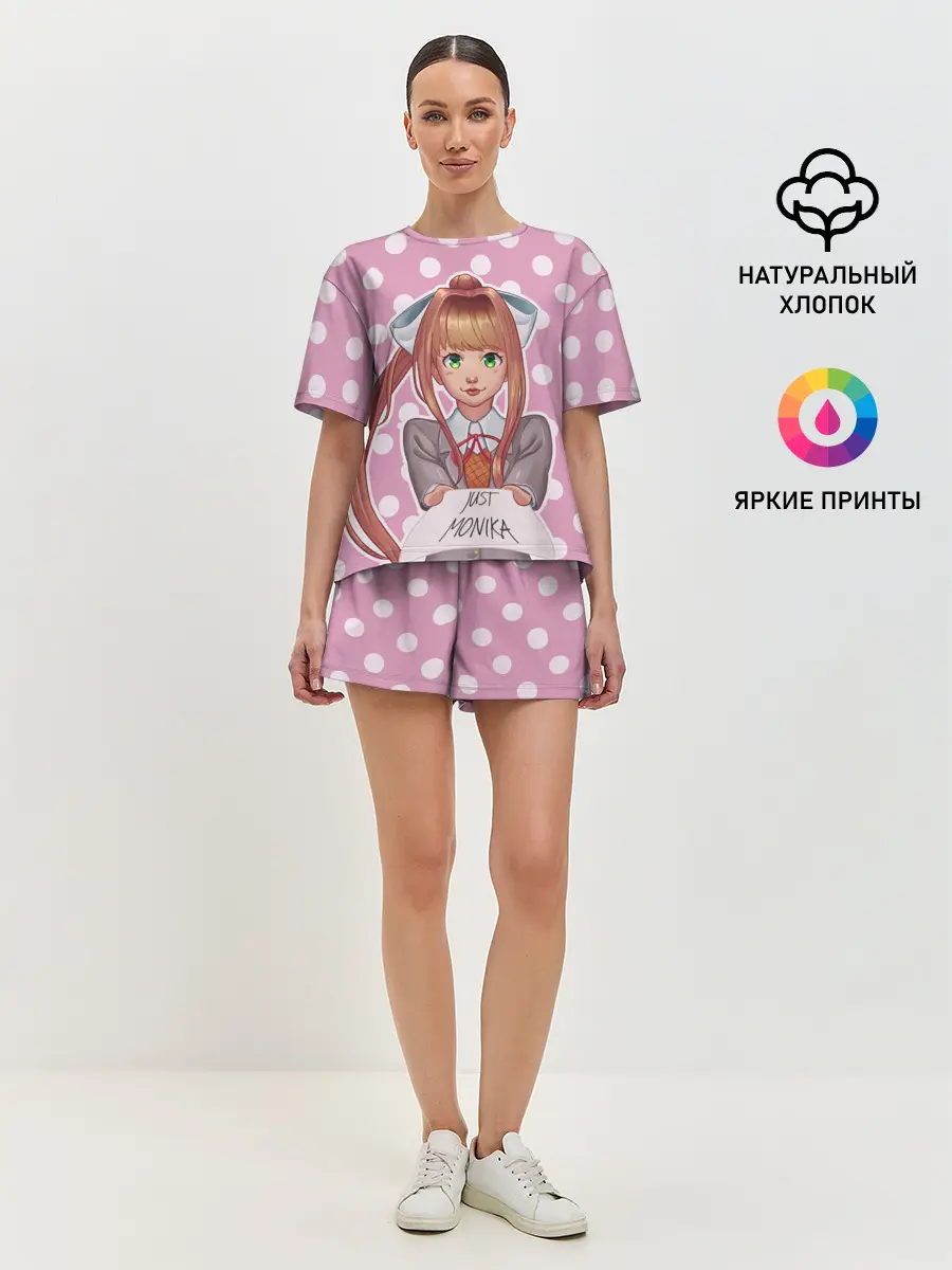 Женская пижама с шортами / Monika Pop Art