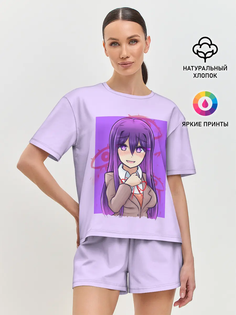 Женская пижама с шортами / Милая Юри