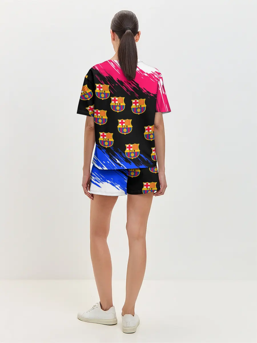 Женская пижама с шортами / ЛИОНЕЛЬ МЕССИ / БАРСЕЛОНА
