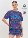 Женская пижама с шортами / ALOHA HAWAII | АЛОХА ГАВАЙИ