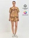 Женская пижама с шортами / АЛОХА ГАВАЙИ, ALOHA, SUMMER