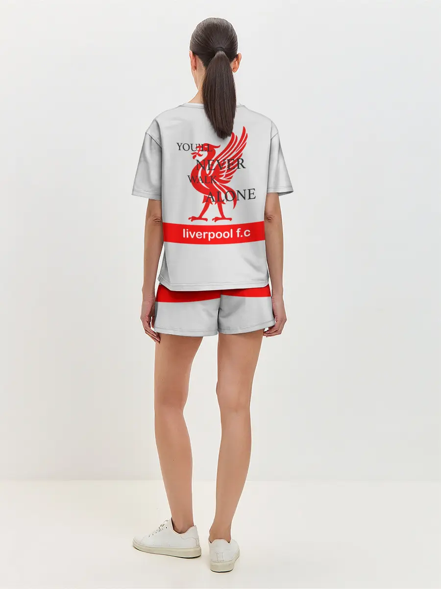 Женская пижама с шортами / Вирджил ван Дейк YNWA