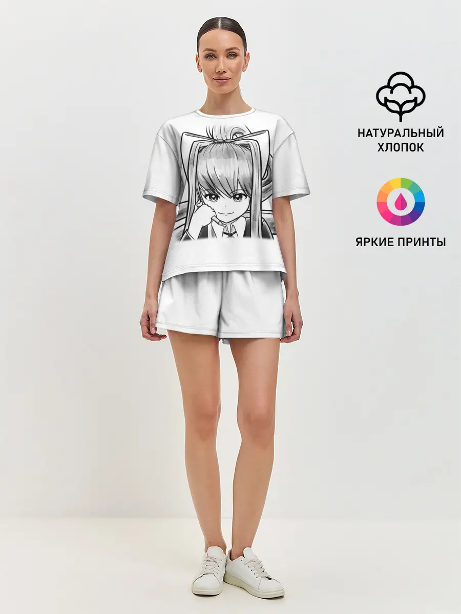 Женская пижама с шортами / Doki Doki Literature Club