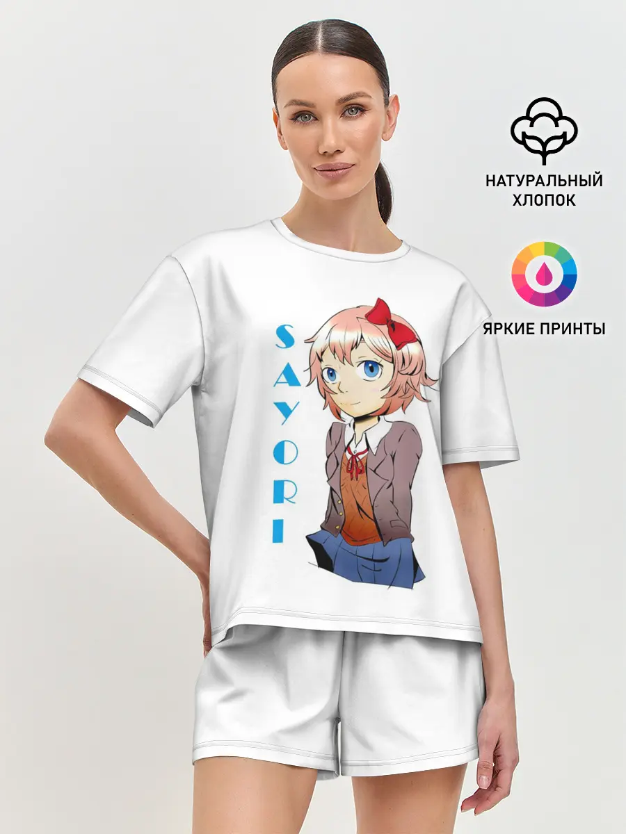 Женская пижама с шортами / Doki Doki SAYORI