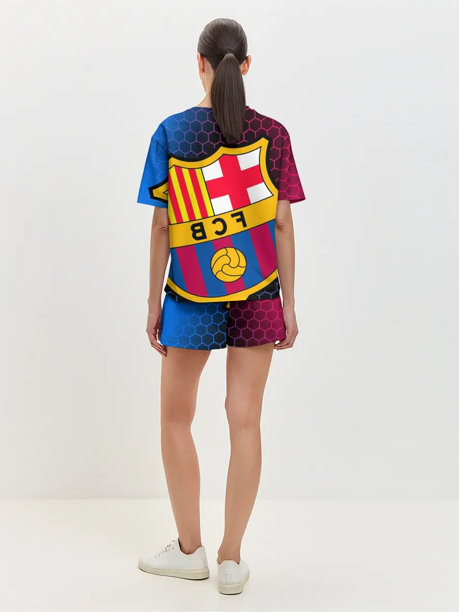 Женская пижама с шортами / ЛИОНЕЛЬ МЕССИ / BARCELONA
