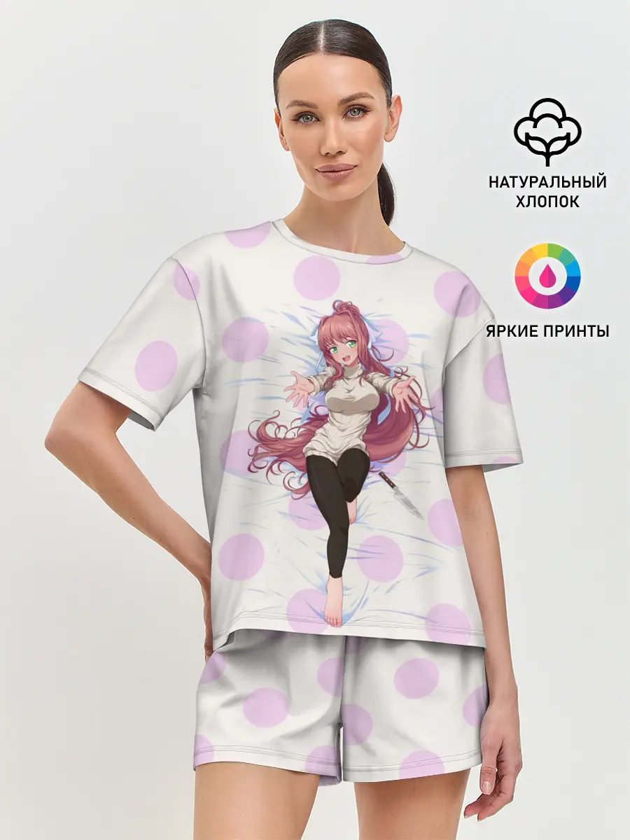 Женская пижама с шортами / Doki Doki | Monika | Моника