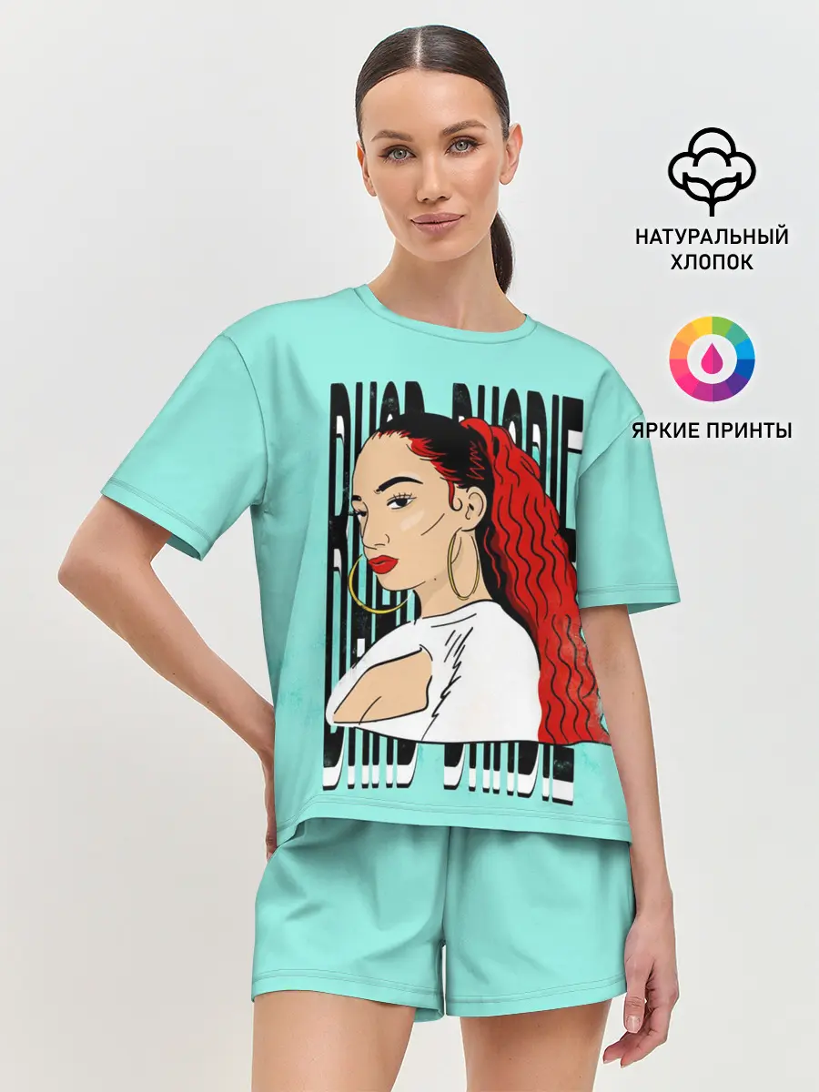 Женская пижама с шортами / Bad Bhabi