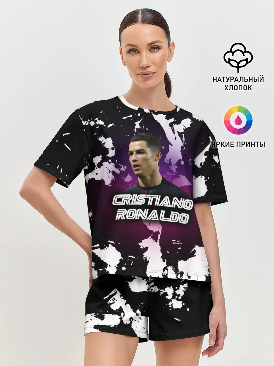 Женская пижама с шортами / Cristiano Ronaldo