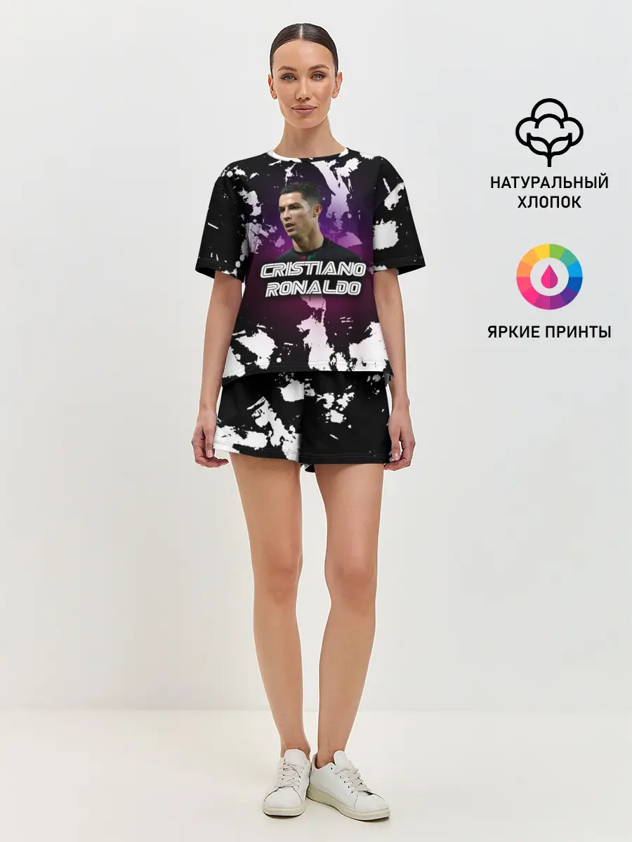 Женская пижама с шортами / Cristiano Ronaldo
