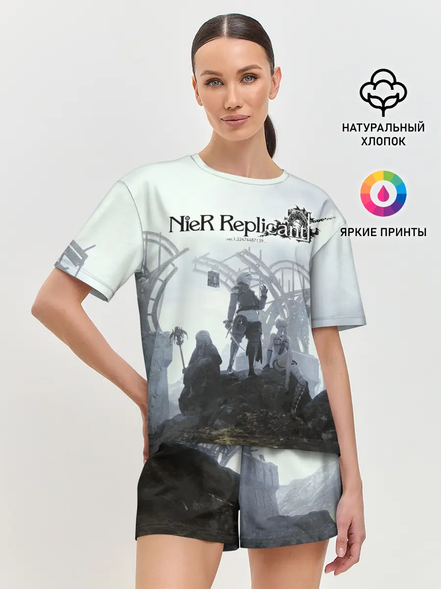 Женская пижама с шортами / NieR Replicant
