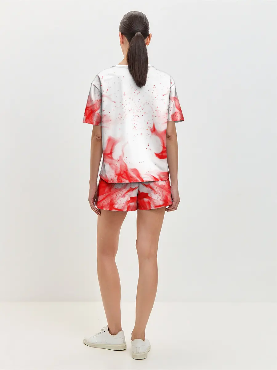 Женская пижама с шортами / РОБЕРТ ЛЕВАНДОВСКИ / БАВАРИЯ