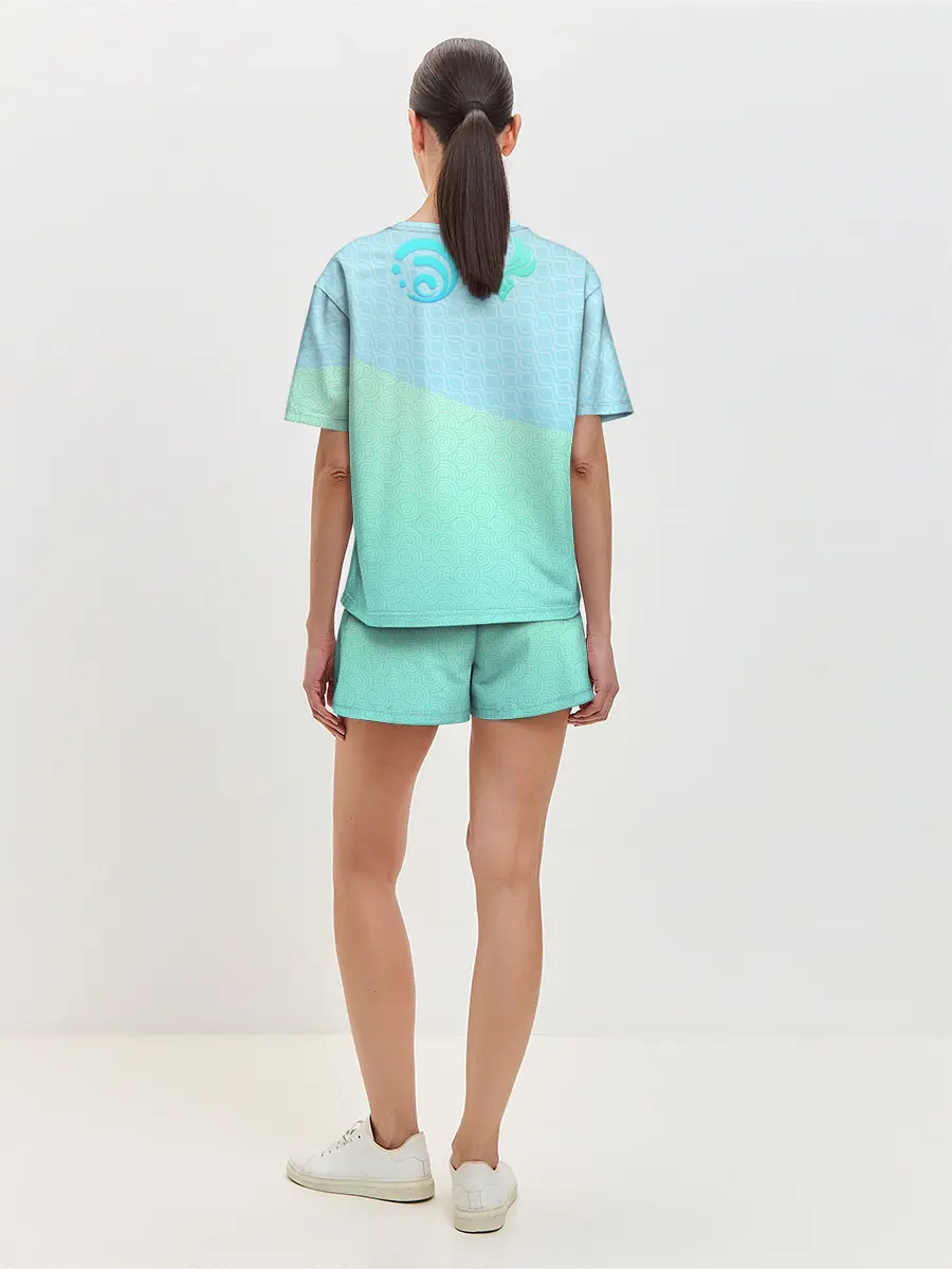 Женская пижама с шортами / Tartaglia x Lumine