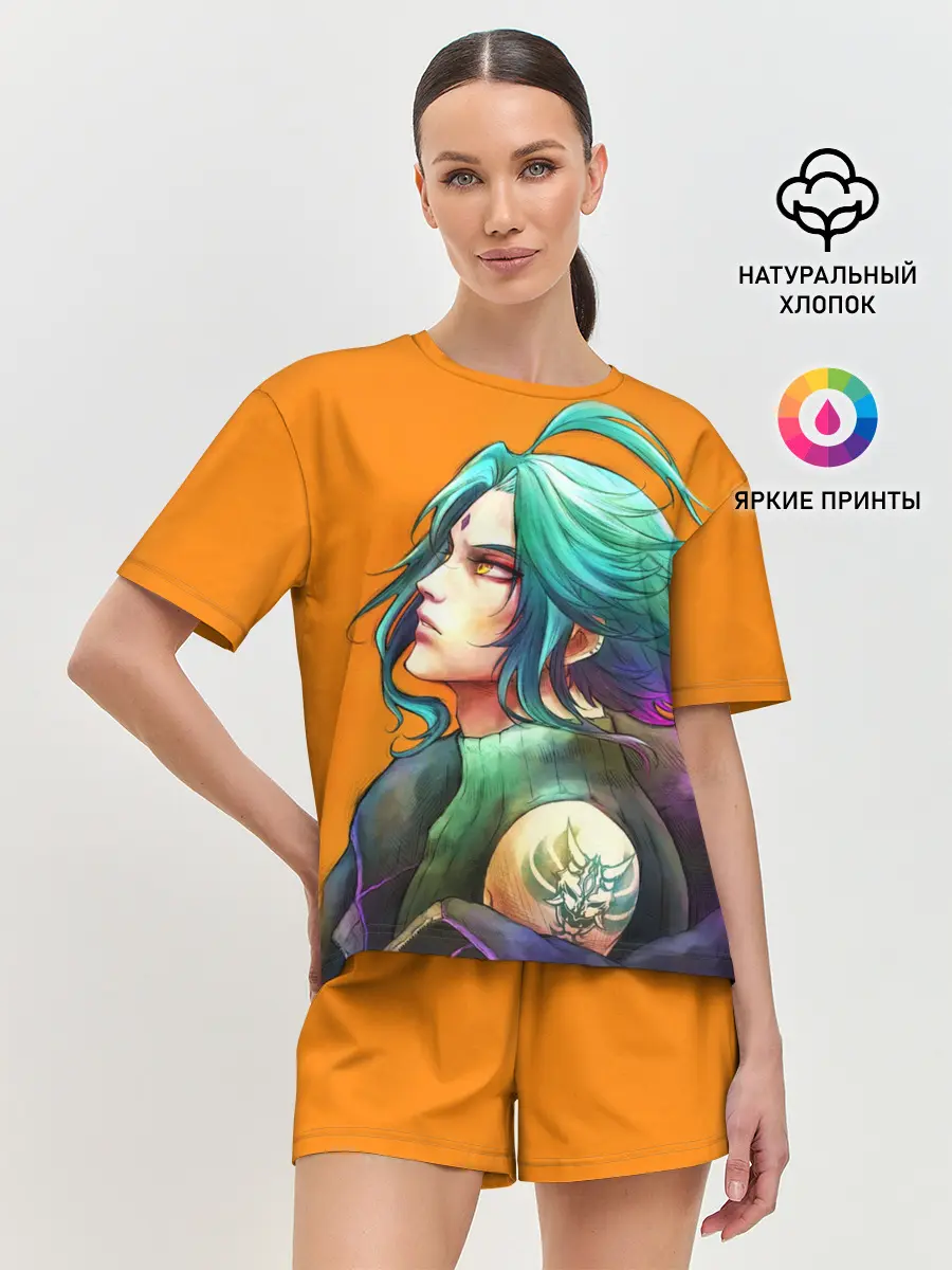 Женская пижама с шортами / СЯО / GENSHIN IMPACT