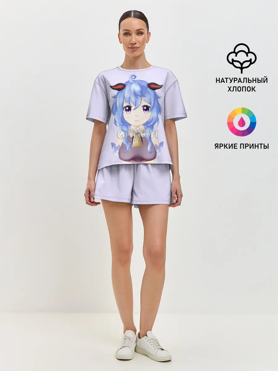 Женская пижама с шортами / GENSHIN IMPACT / ГАНЬ ЮЙ