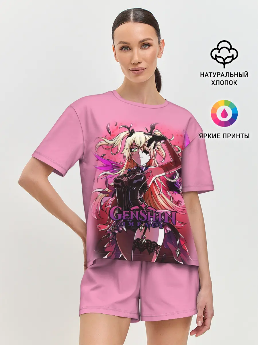 Женская пижама с шортами / ФИШЛЬ / GENSHIN IMPACT