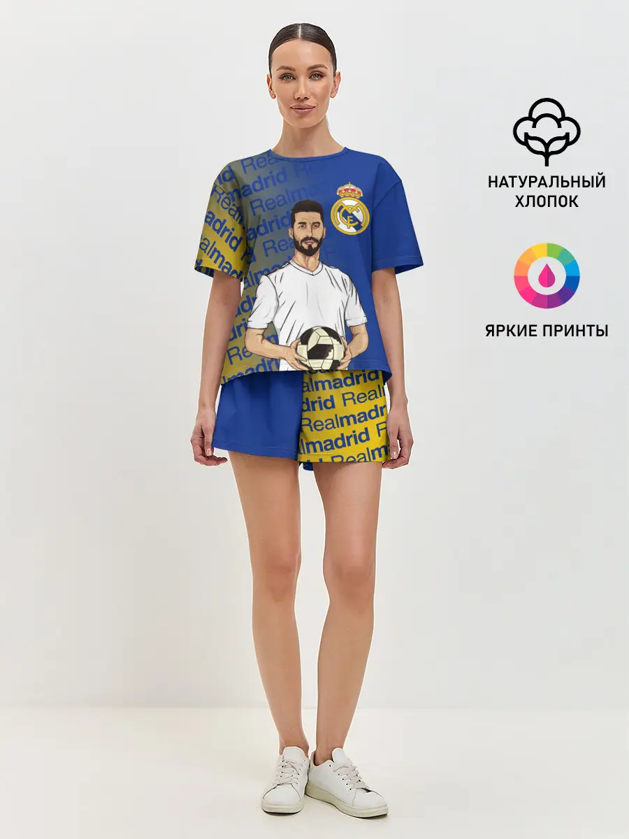 Женская пижама с шортами / СЕРХИО РАМОС / РЕАЛ МАДРИД