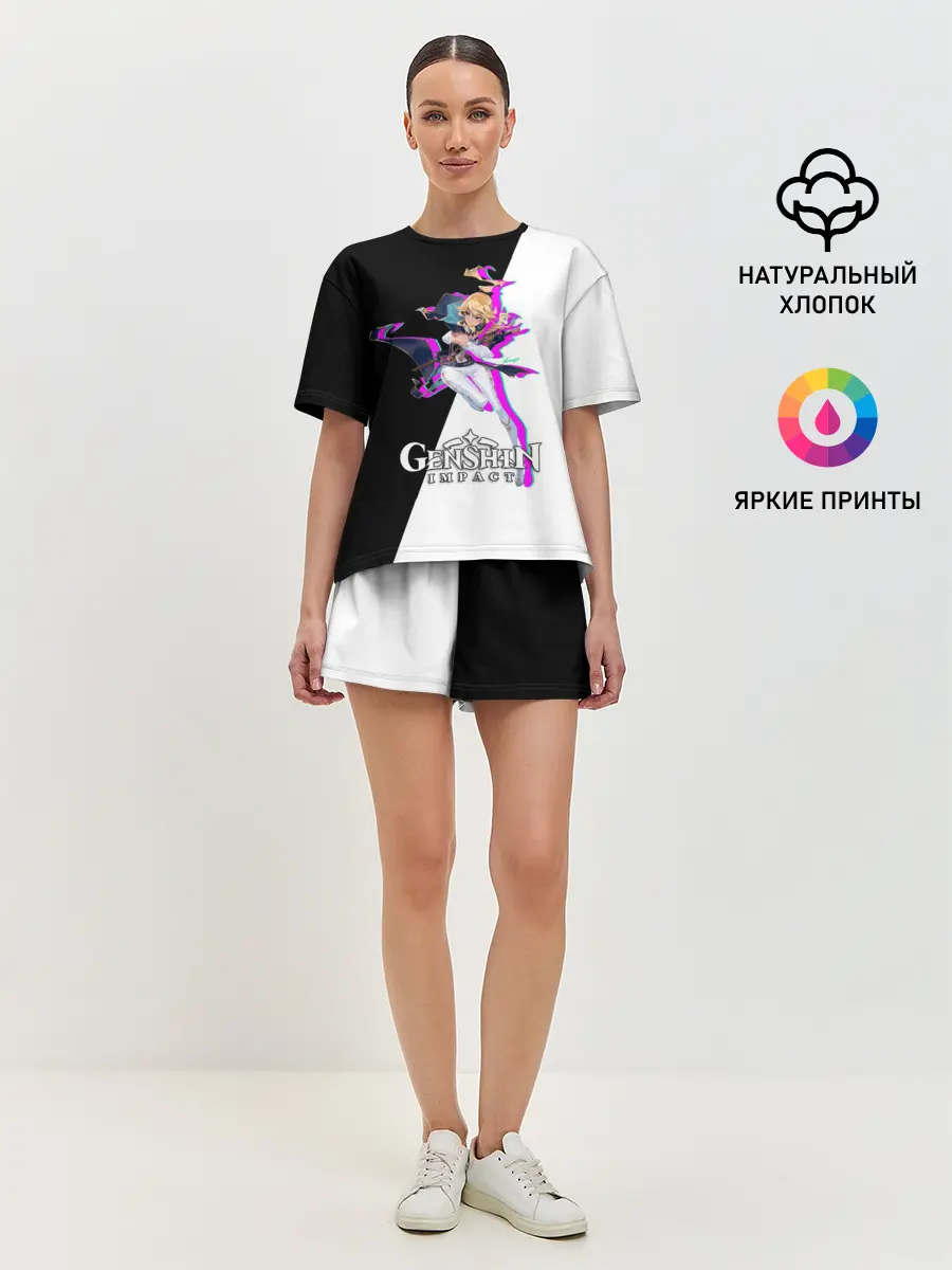 Женская пижама с шортами / GENSHIN IMPACT / JEAN