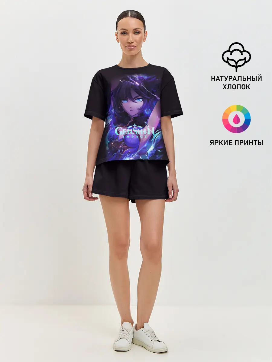 Женская пижама с шортами / GENSHIN IMPACT / MONA / МОНА
