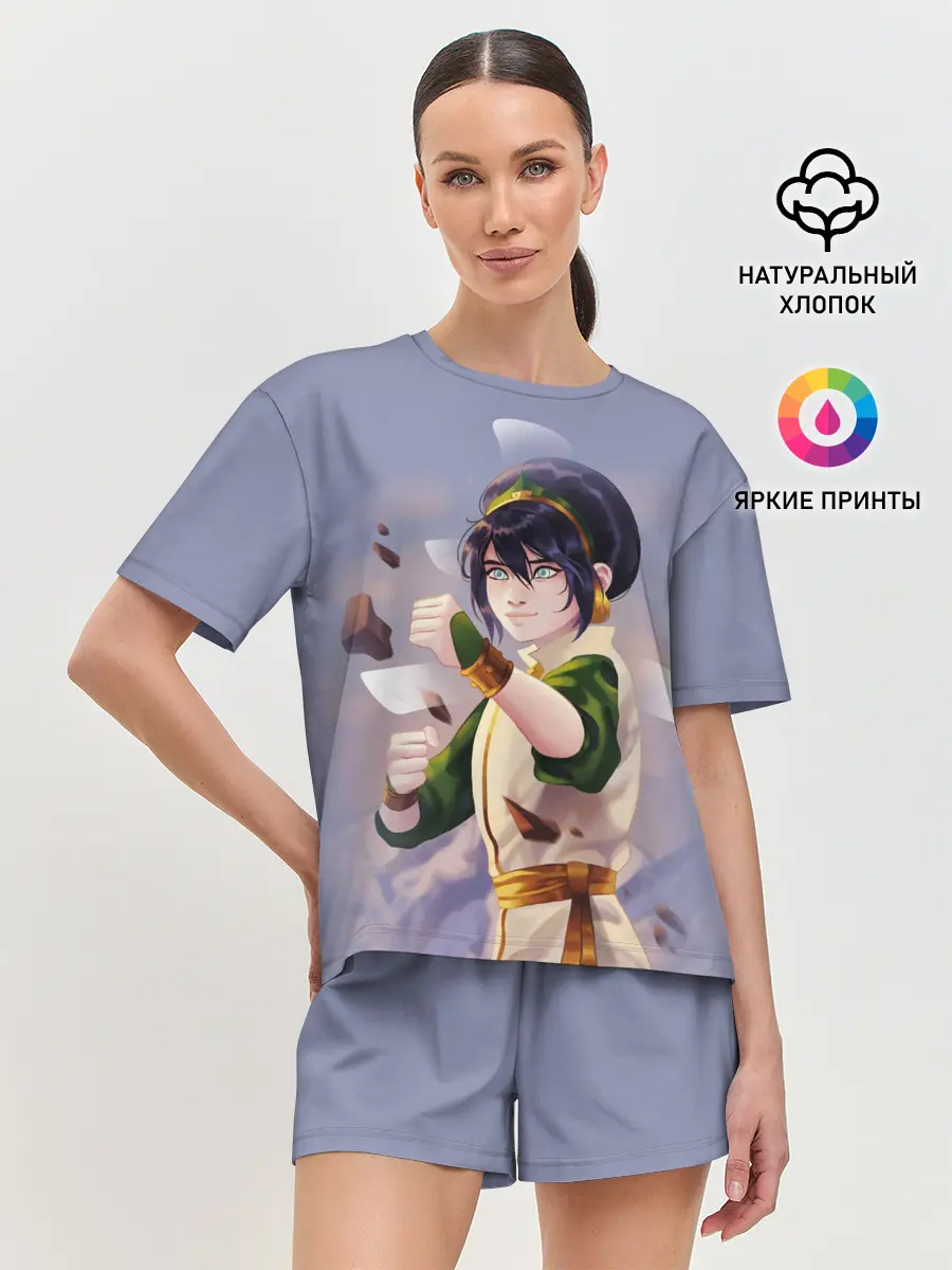 Женская пижама с шортами / Тоф Бейфонг