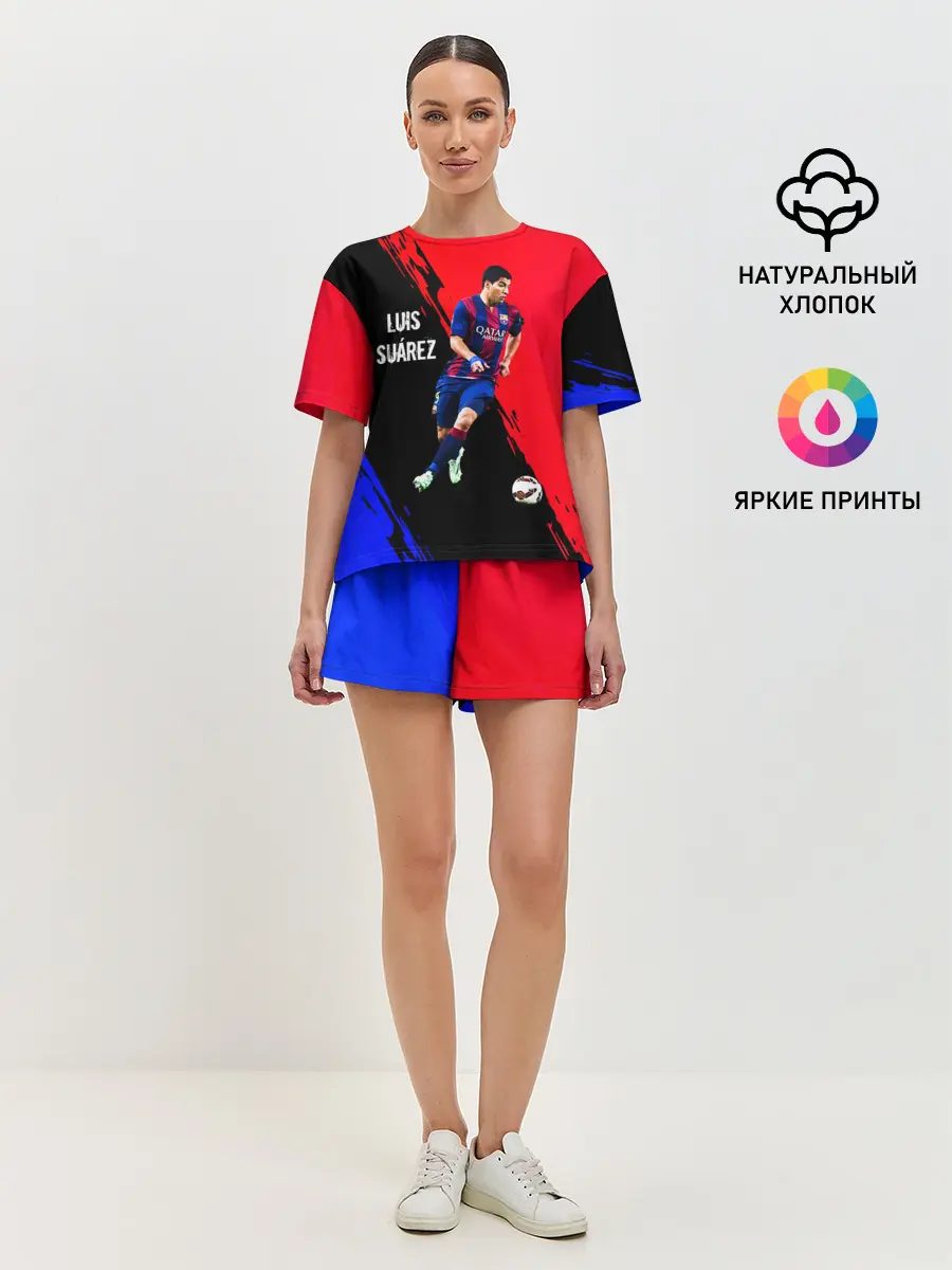 Женская пижама с шортами / Луис Суарес