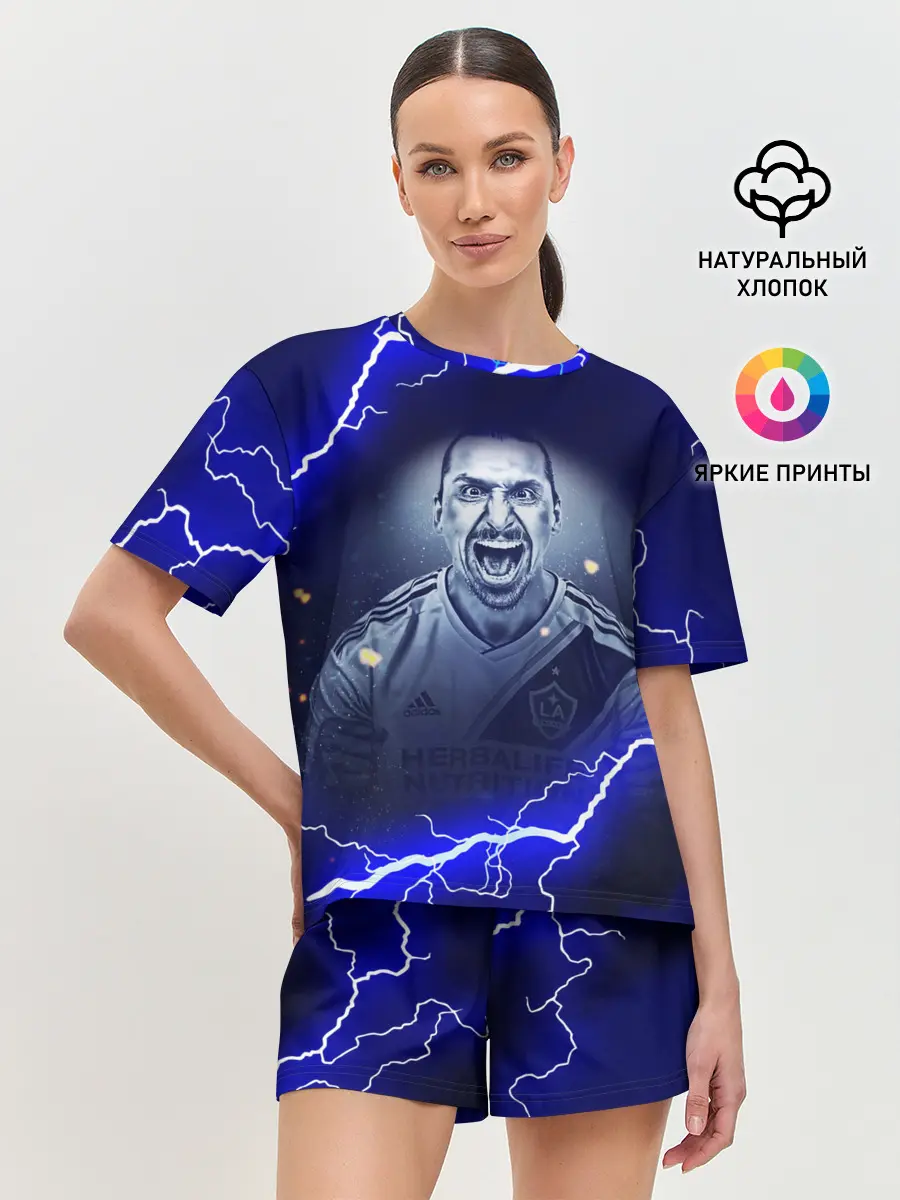 Женская пижама с шортами / Златан Ибрагимович | ZLATAN