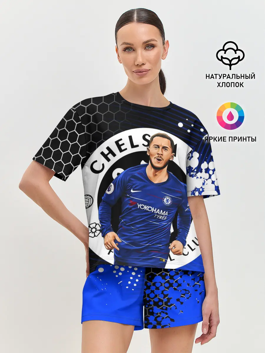 Женская пижама с шортами / ЭДЕН АЗАР / CHELSEA / ЧЕЛСИ