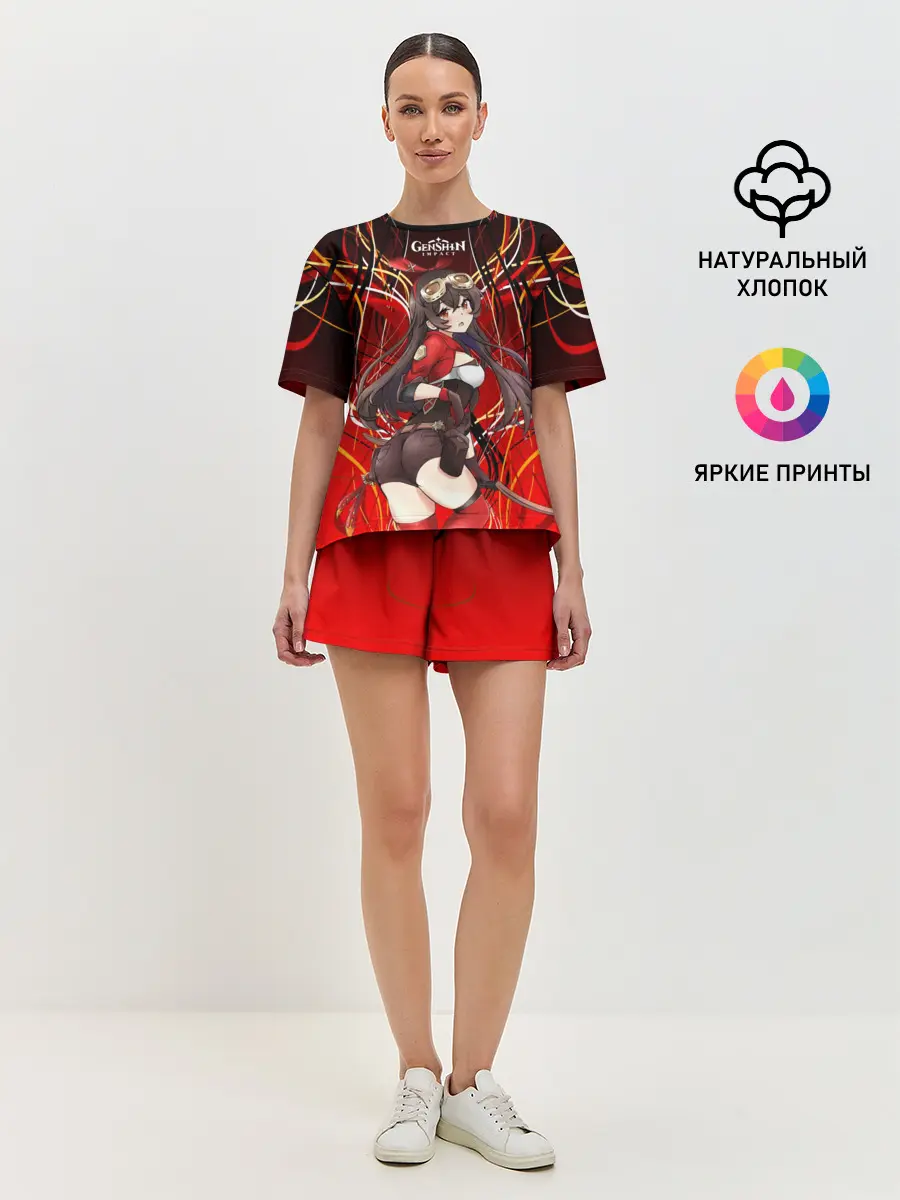 Женская пижама с шортами / Эмбер