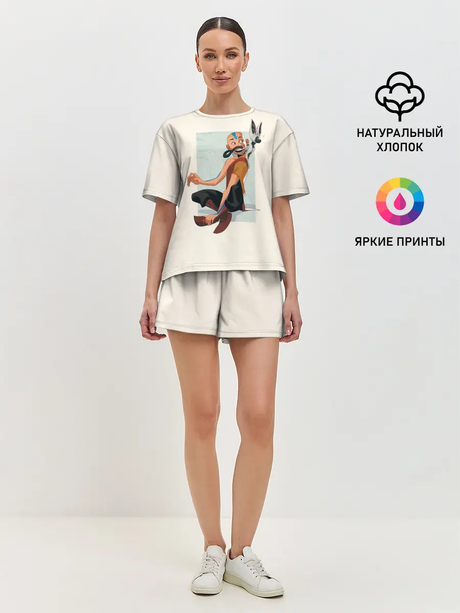 Женская пижама с шортами / Aang avatar