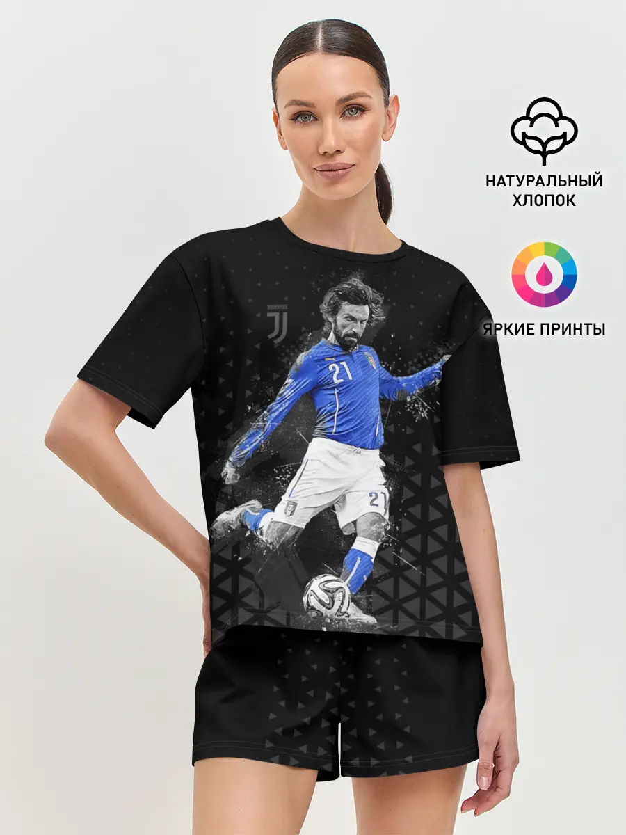 Женская пижама с шортами / Andrea Pirlo