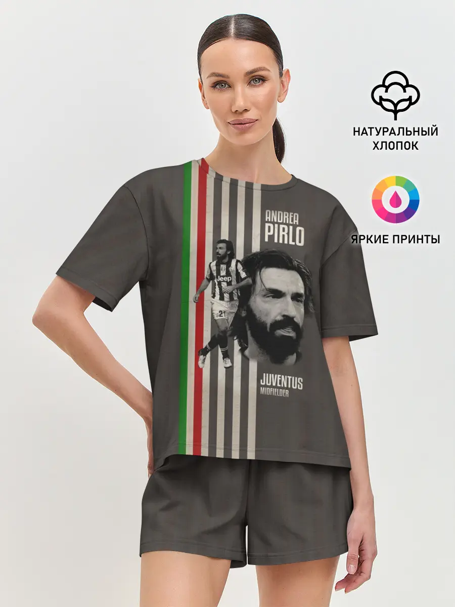 Женская пижама с шортами / Andrea Pirlo