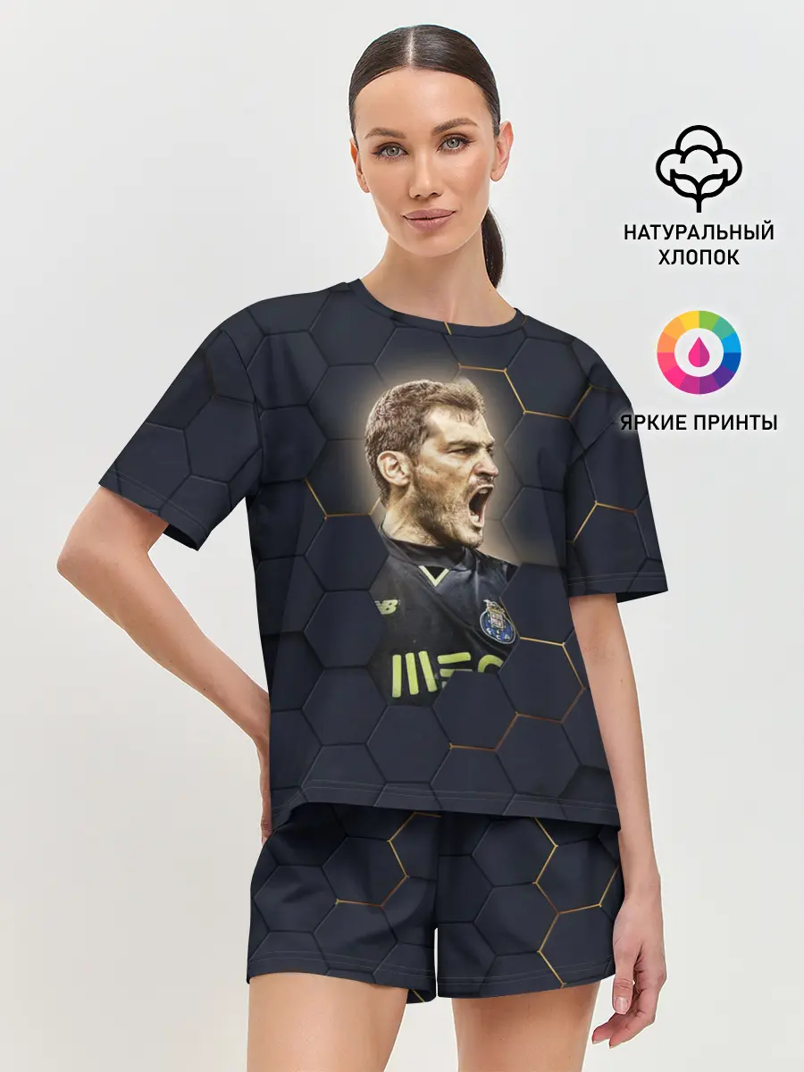 Женская пижама с шортами / Iker Casillas