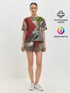 Женская пижама с шортами / Art Abstraction