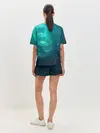 Женская пижама с шортами / Дно морское